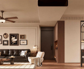 French Style A Living Room-ID:208858018