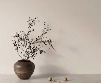 Wabi-sabi Style Dried Branch-ID:129681117