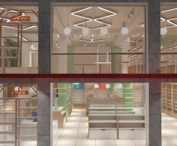 Modern Facade Element-ID:777625084