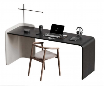 Modern Computer Desk And Chair-ID:440287111