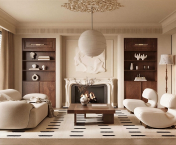 French Style A Living Room-ID:564368016