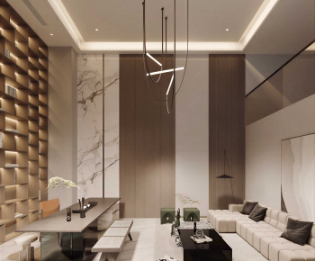 Modern A Living Room-ID:346831081