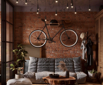 Industrial Style Apartment-ID:553510264
