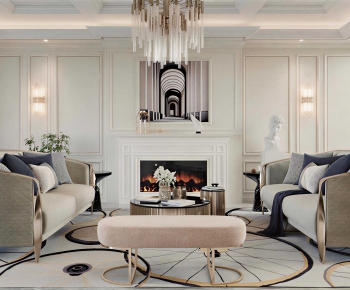 American Style A Living Room-ID:669079076