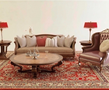 European Style Sofa Combination-ID:217628009