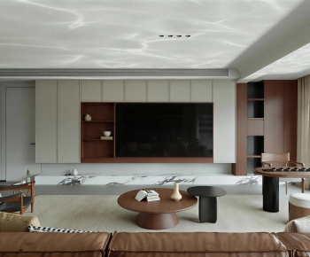 Modern A Living Room-ID:595650917