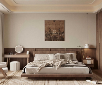 Wabi-sabi Style Bedroom-ID:482139668