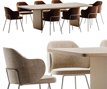 Modern Dining Table And Chairs-ID:176732069
