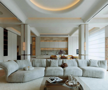 Modern A Living Room-ID:485820863