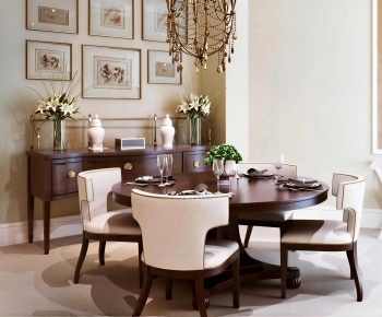 New Classical Style Dining Table And Chairs-ID:447658062