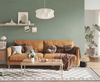 Nordic Style A Living Room-ID:339900027
