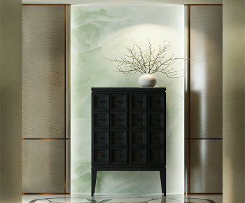 Modern Entrance Cabinet-ID:948970087