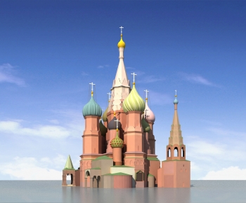 European Style Religious Architecture-ID:445866117