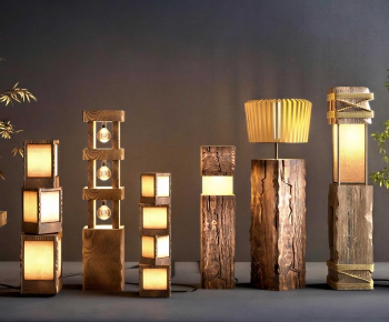 Wabi-sabi Style Floor Lamp-ID:226690055