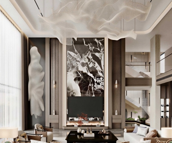 Modern A Living Room-ID:560746917