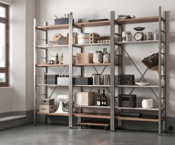 Industrial Style Shelving-ID:507469899