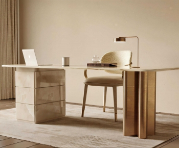 Modern Computer Desk And Chair-ID:104930477