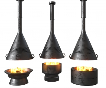 Modern Fireplace-ID:341559896