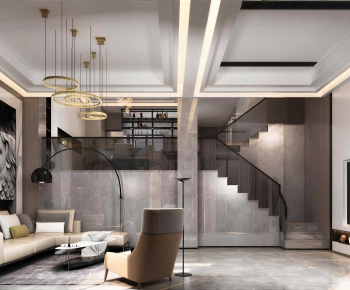 Modern A Living Room-ID:947623011