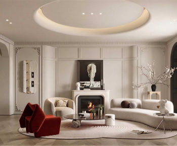 French Style A Living Room-ID:582556012