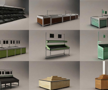 Modern Supermarket Shelf-ID:977901943