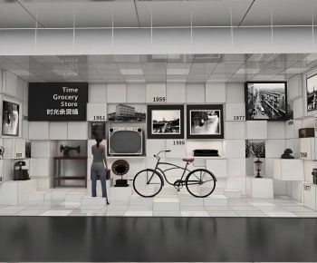 Modern Exhibition Hall-ID:974690983