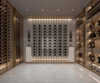 Modern Wine Cellar/Wine Tasting Room-ID:975152026