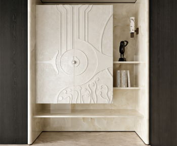 Modern Entrance Cabinet-ID:867892988