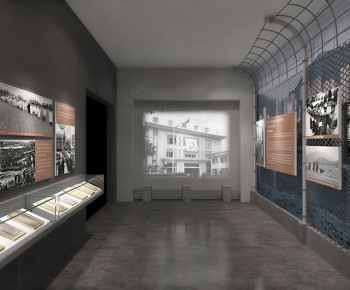 Industrial Style Exhibition Hall-ID:695015911