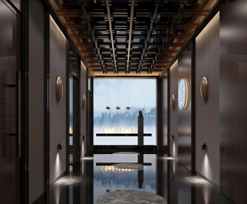 New Chinese Style Corridor-ID:203840027