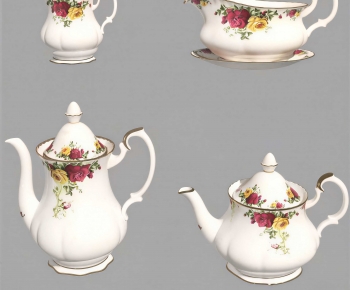 American Style Idyllic Style Tea Set-ID:214715962