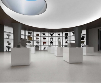 Modern Exhibition Hall-ID:849939117