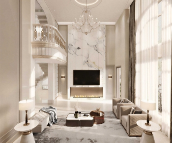European Style A Living Room-ID:866112959