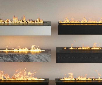 Modern Electronic Fireplace-ID:963094003