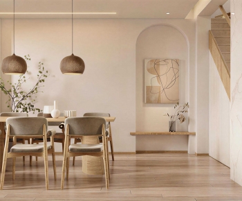 Japanese Style Dining Room-ID:582760109