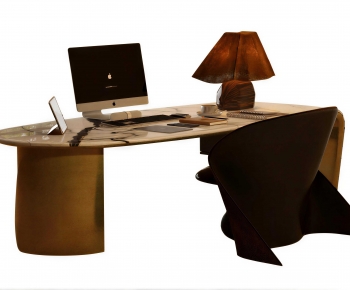 Modern Office Desk And Chair-ID:387697947