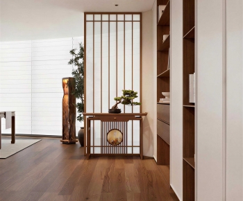 New Chinese Style Hallway-ID:977696908