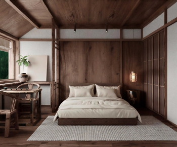 Japanese Style Bedroom-ID:626859717