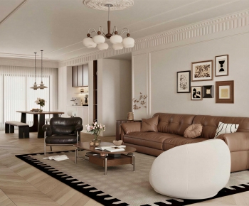 French Style A Living Room-ID:659070972