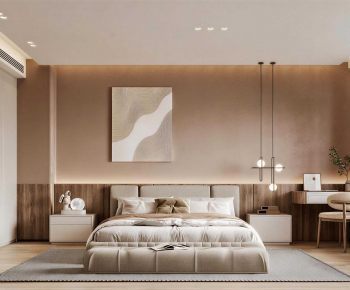 Wabi-sabi Style Bedroom-ID:399640088