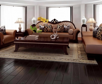 New Classical Style A Living Room-ID:509328891