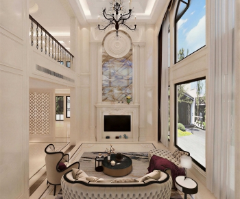 European Style A Living Room-ID:905536894