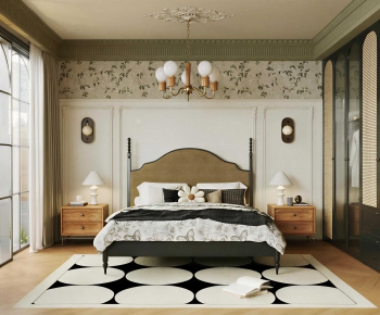 French Style Bedroom-ID:956912992
