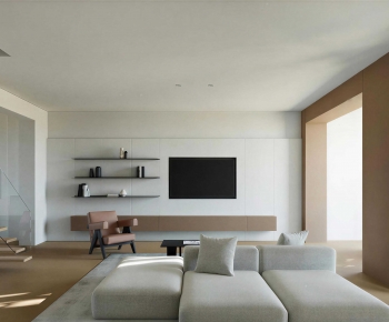 Modern A Living Room-ID:415931947