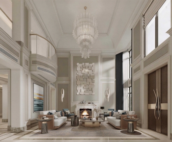 European Style A Living Room-ID:145870926