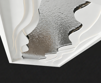 Modern Suspended Ceiling-ID:258425956