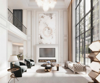 European Style A Living Room-ID:988010886