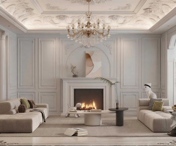 French Style A Living Room-ID:189033032