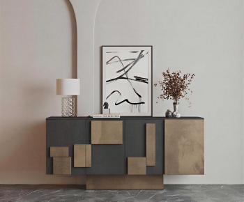 Wabi-sabi Style Side Cabinet-ID:857532983