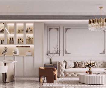 French Style A Living Room-ID:549696928